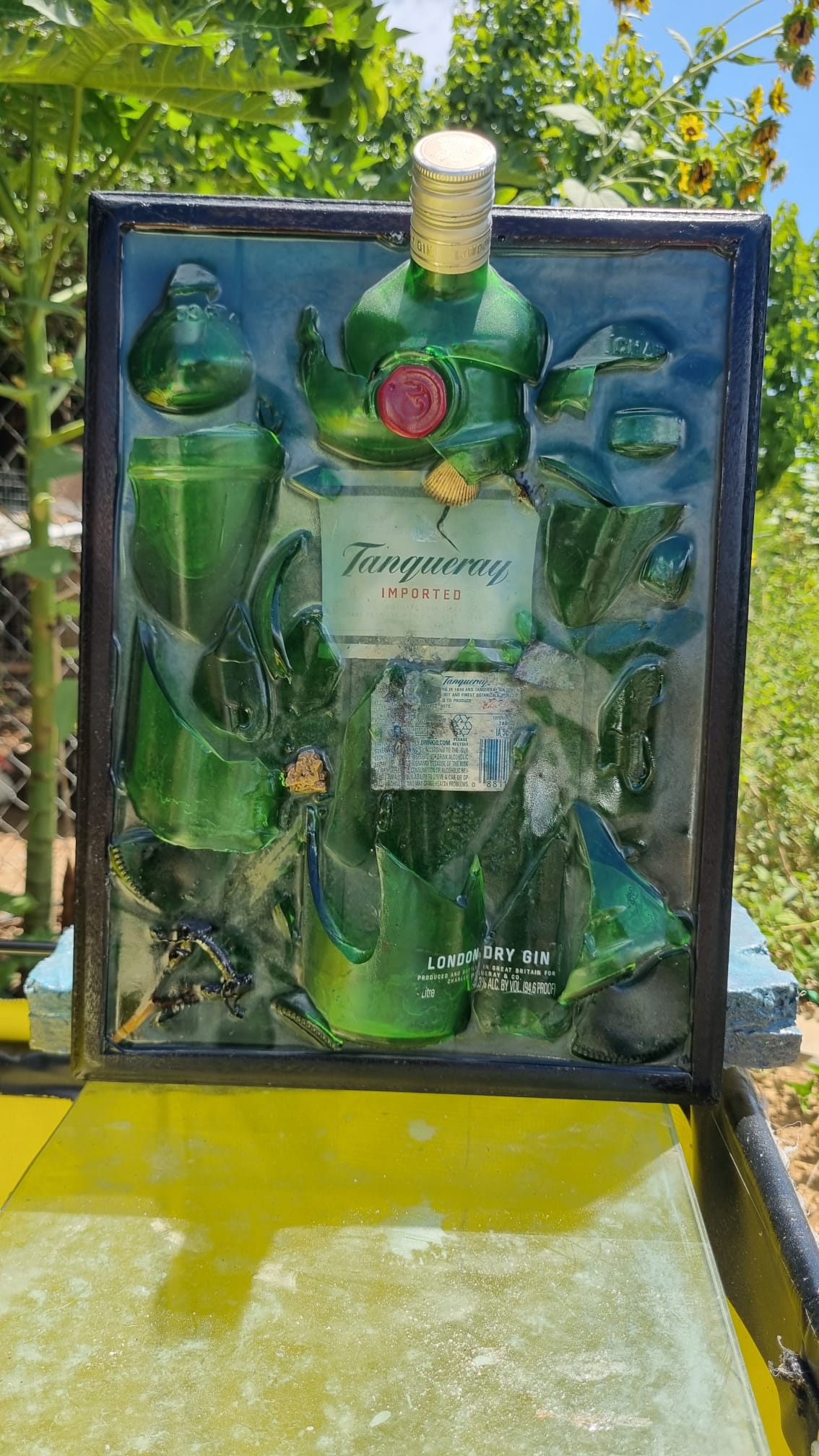 Shattered & Reclaimed — Green Glass