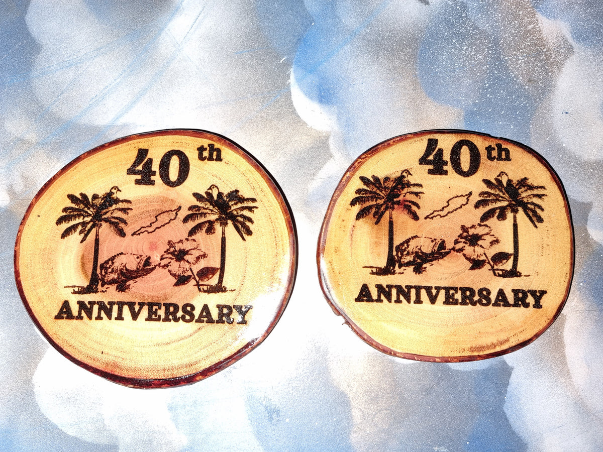 40th Anniversary Anguilla Keepsake Set